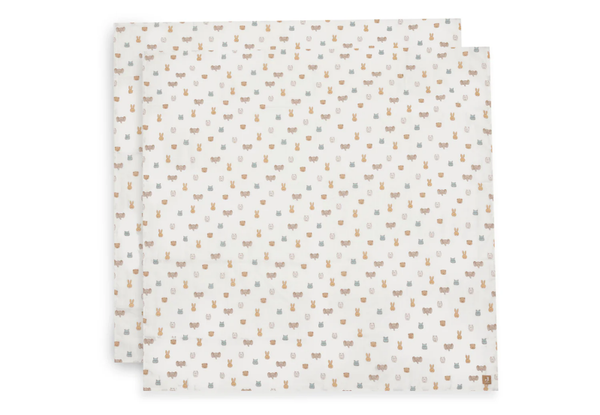 Jollein Hydrofiele Doek Large 115x115cm - Jollies - 2 Stuks