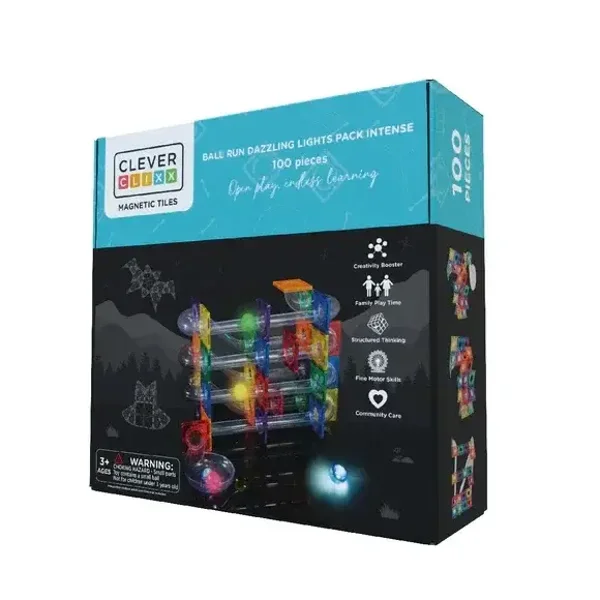 103. Clever Clixx Ball Run Dazzling Lights Pack Intense | 100 stuks