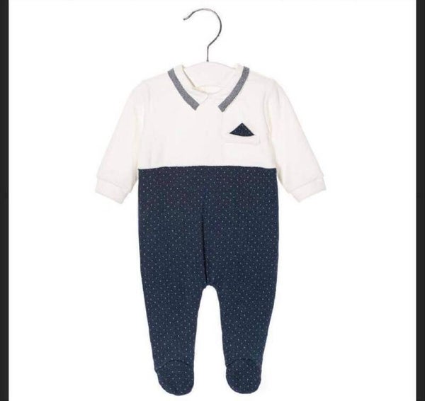 Pyjama blauw pocket