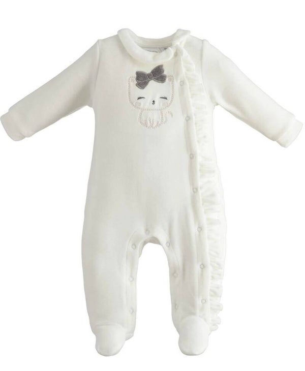 Pyjama een delig konijn wit