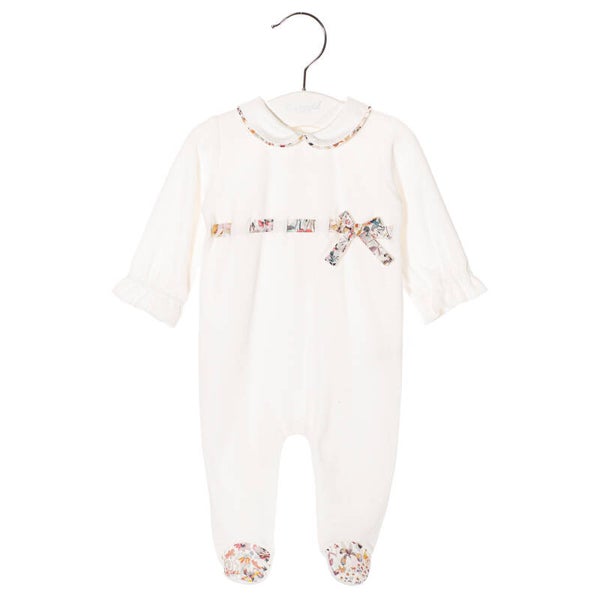 LET OP! donkerblauw in plaats van wit, Pyjama met strikje