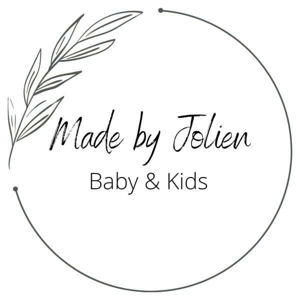 Handmade kleedje bruine bloem maat 92