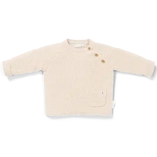 93. Little dutch Gebreide trui Sand maat 56