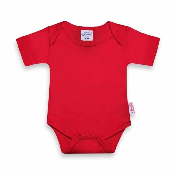 Funnies Romper Uni Line fuchsia, 50-56