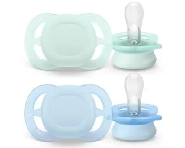 Avent Fopspeen +0M Ultra Start Groen/Blauw