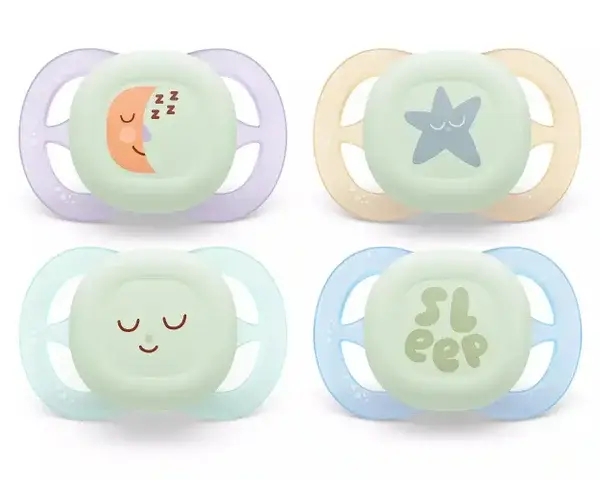 Fopspeen +0M Ultra Start Night Mix 2st