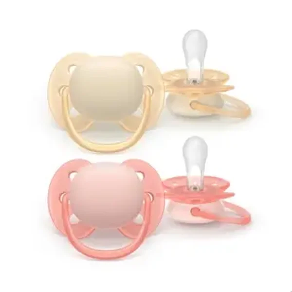 Avent Fopspeen +0m Soft roze/beige