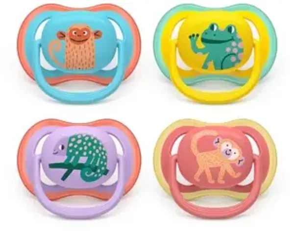 Avent Fopspeen +18m Air mix design aap/kikker