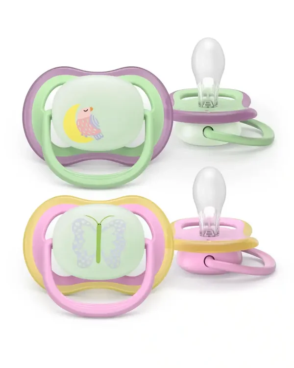 124. Avent Fopspeen +6m Air night vogel/vlinder