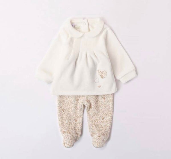 Tweedelig oker hartje