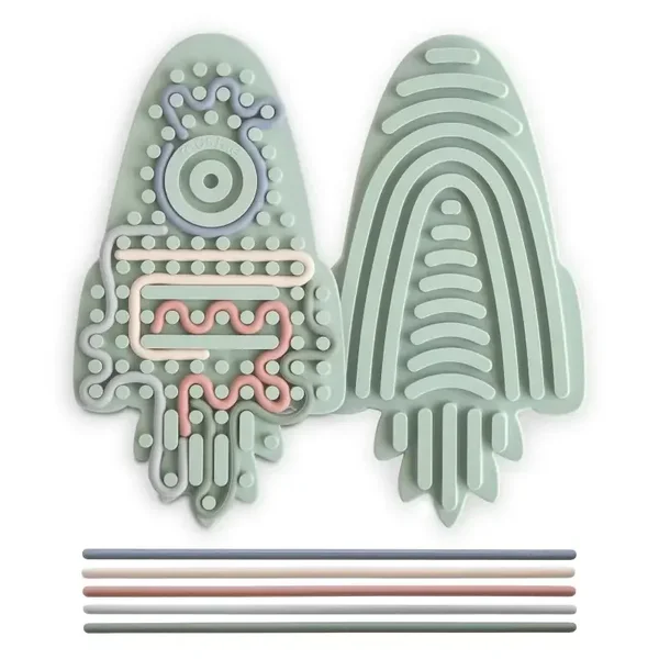 Musie SILICONE SENSORY TOYS Rocket