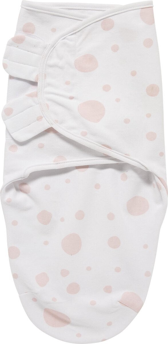 Swaddle Meyco Dots Roze  4-6 MAAND