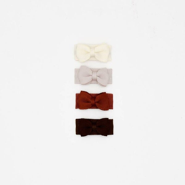 Mini babyspeldjes set per 4 roest