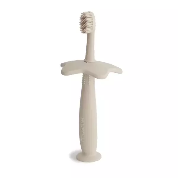 40. Mushie Star Training Tandenborstel shifting sand