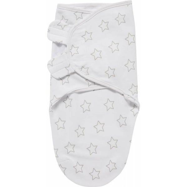 Swaddle Meyco Stars grijs  4-6 MAAND