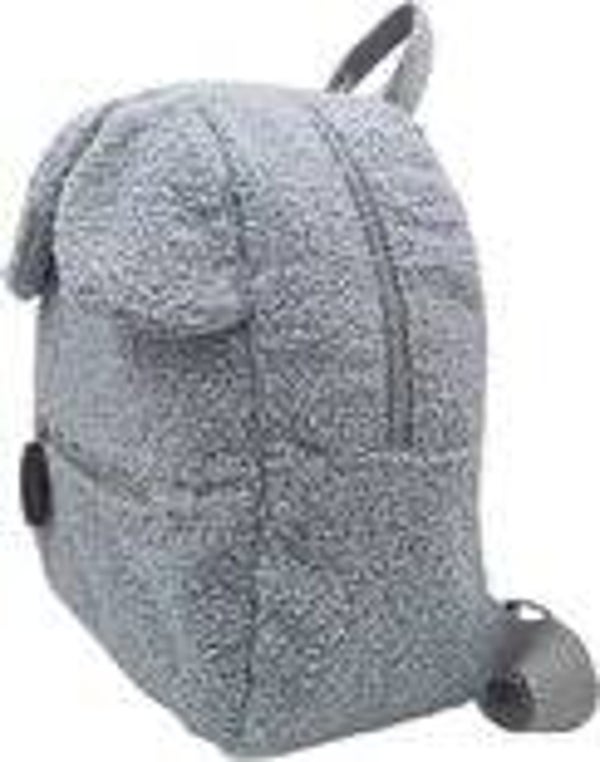 Teddy rugzak lichtblauw met berenoren