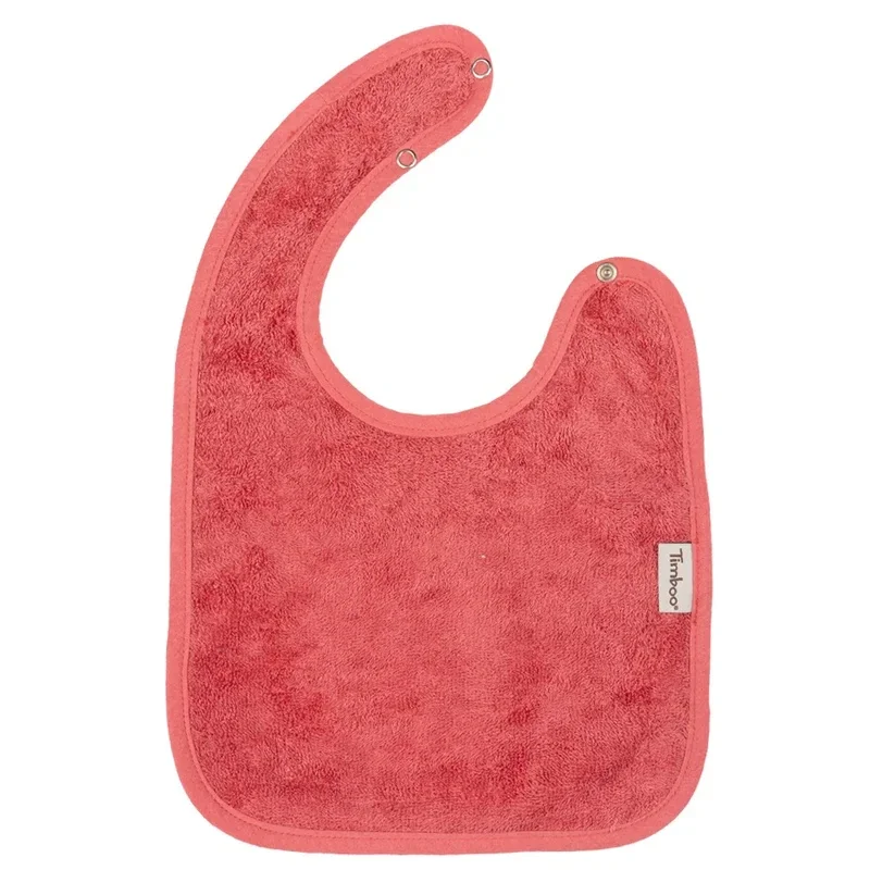Timboo bib Raspberry rose