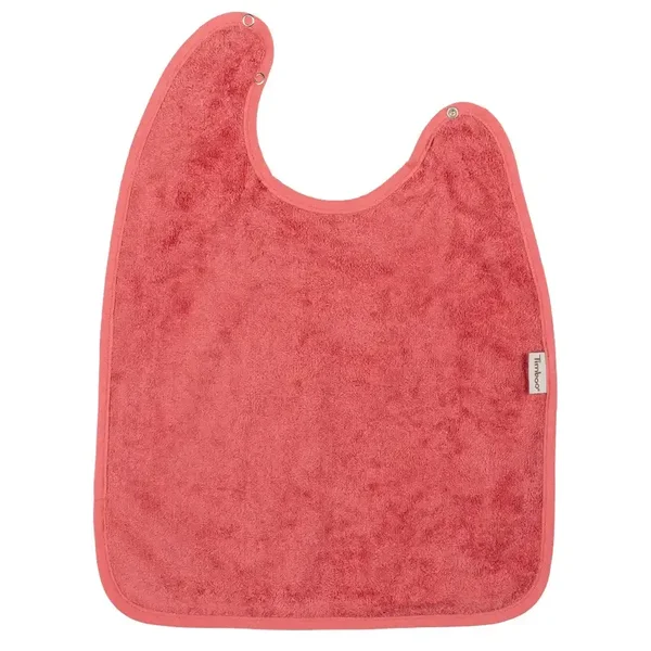 Timboo XL bib Raspberry rose