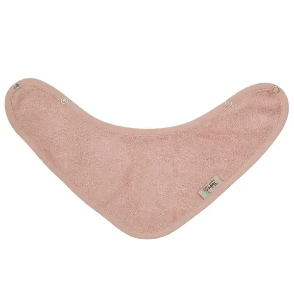 137. Timboo Bandana slabbetje misty rose