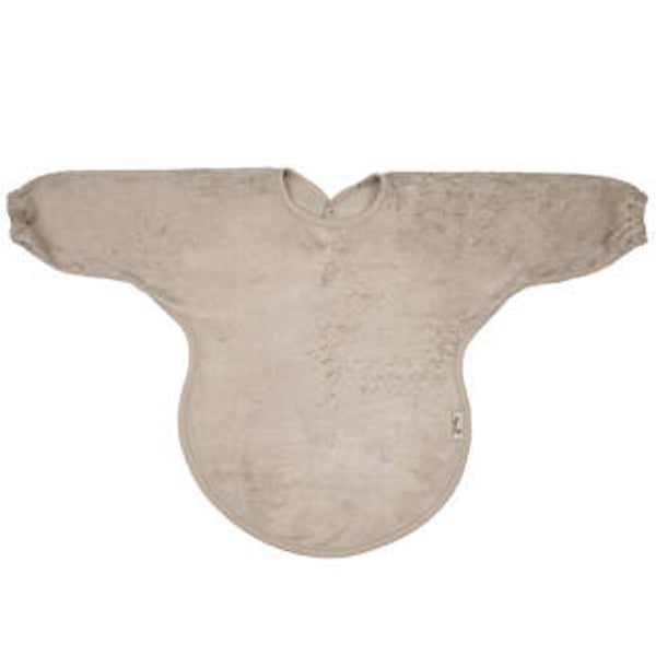 Timboo - BIB WITH SLEEVES - FEATHER GREY