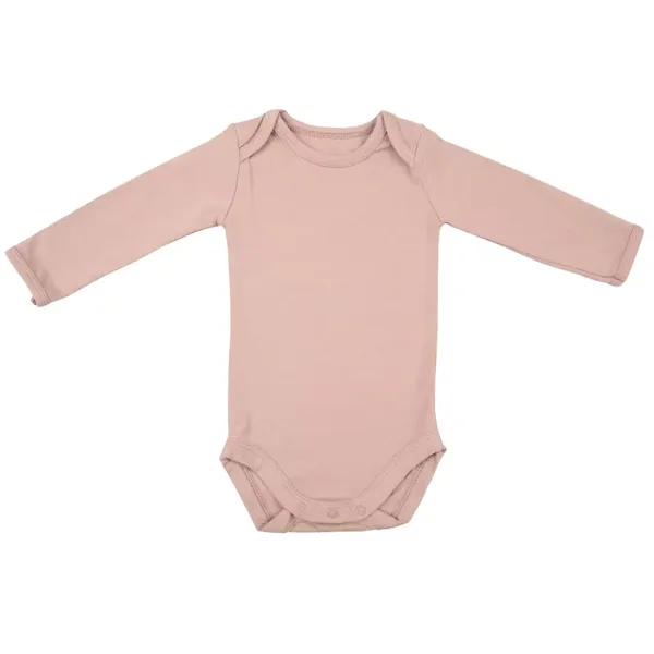 Timboo Babyrompertje met lange mouwen Mellow mauve