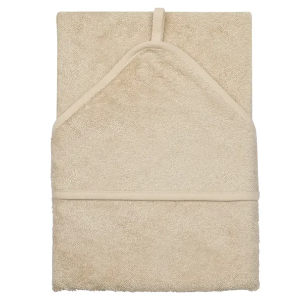 Timboo - HOODED TOWEL XXL (95x95cm) Frosted almond