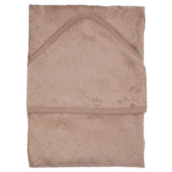 135. Timboo - HOODED TOWEL XXL (95x95cm) savannah sand