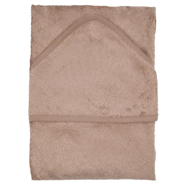 Timboo - HOODED TOWEL XXL (95x95cm) savannah sand