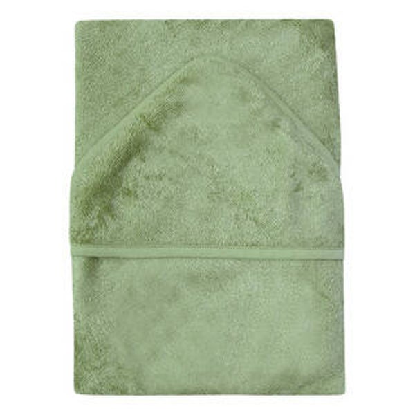 Timboo - HOODED TOWEL XXL (95x95cm) - ALOE GREEN
