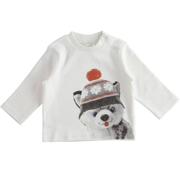 Longsleeve beertje met muts