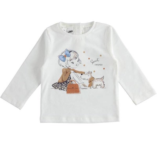 longsleeve meisje met hondje