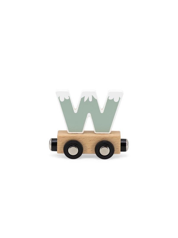 Tryco - Letter Train Colors - Letter "W"