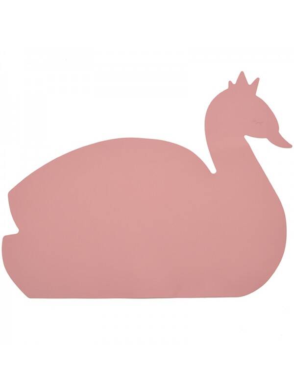 Tryco - Silicone - Place Mat - Swan Dusty Rose