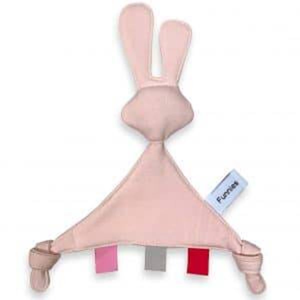Tutpop konijn Snoes 'Blush' incl. geborduurde naam