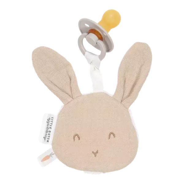 Little dutch Speendoekje konijn beige
