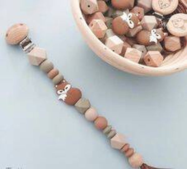 siliconen "vosje" speenkoord