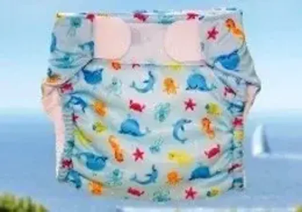 60. FREDS SWIM-NAPPY blue, size 1: 4 - 9kg