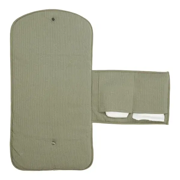 55. Little dutch Verschoningsmatje met hengsel Pure Olive