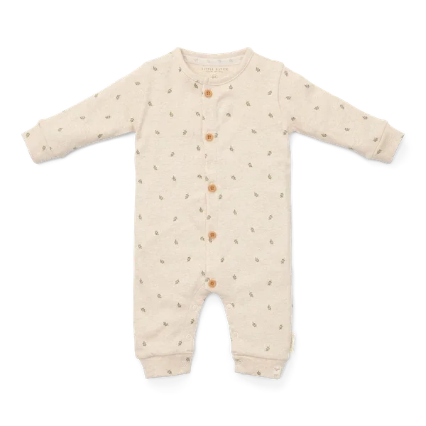 99. Little dutch One-piece suit Green leaves maat 50