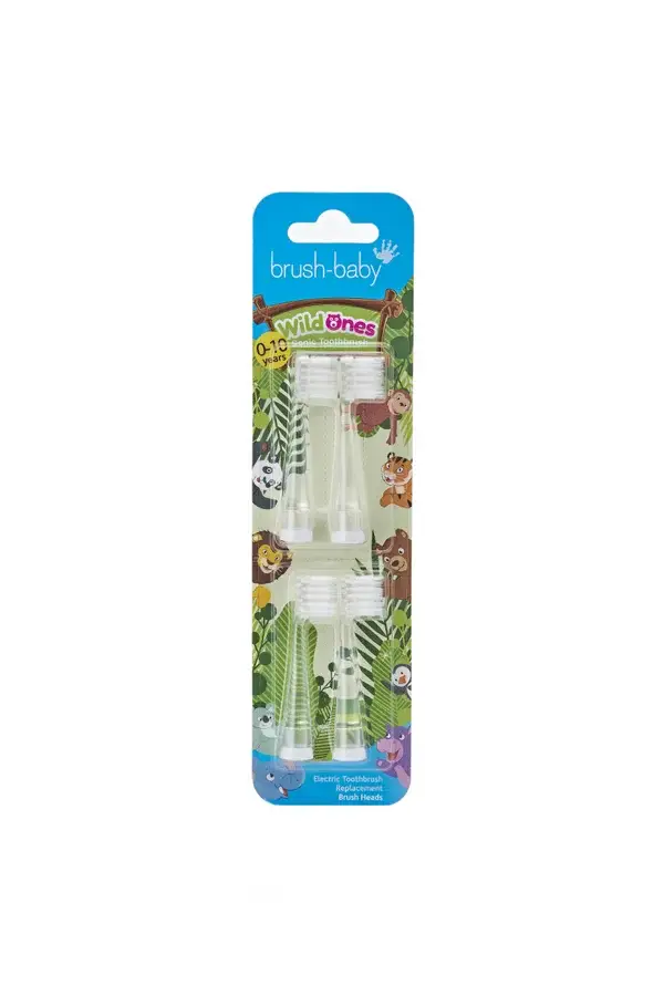 65. Brush-Baby | BabySonic Opzetborstels 18 - 36 maanden (4 stuks)