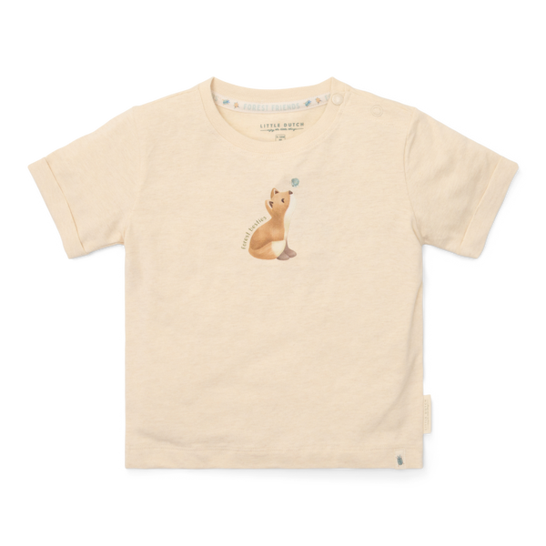 Little dutch T-shirt korte mouw Birch Melange