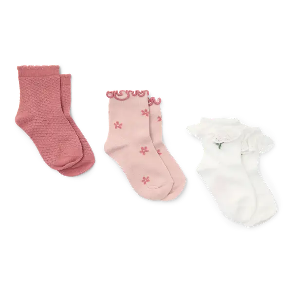 100. Little dutch Sokken 3-pack Multi 6-12M