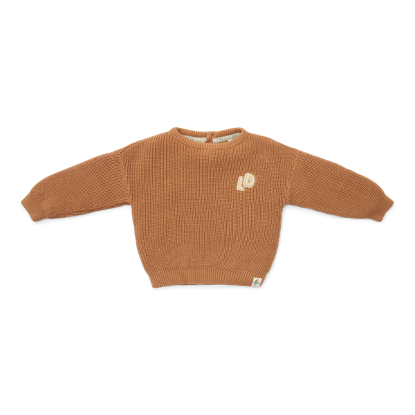 Little dutch Knitted sweater Brown
