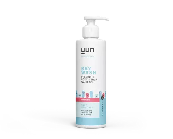 39. Yun BBY PREBIOTIC LICHAAM & HAAR WASGEL 200 ML