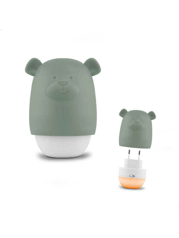 ZAZU - Nightlight - Benny the bear - Green