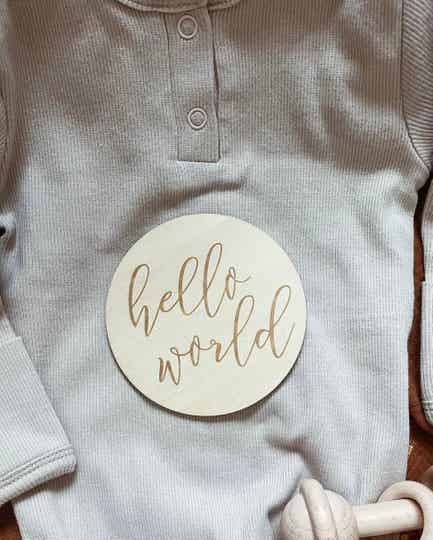 Schijf enkel hello world