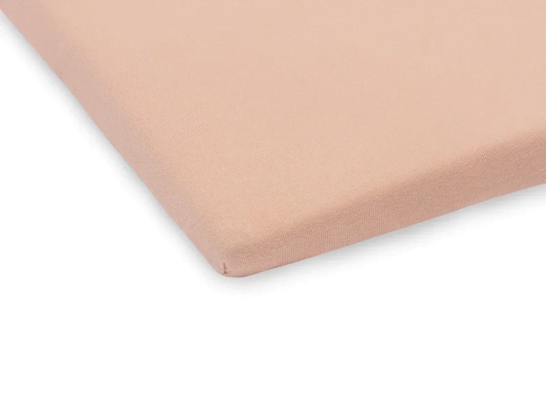 Jollein Hoeslaken Boxmatras Jersey 75x95cm - Pale Pink