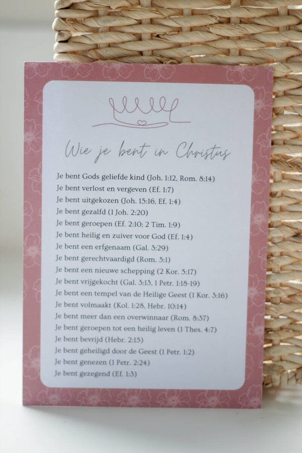 Combiset 'Identiteit in Christus'
