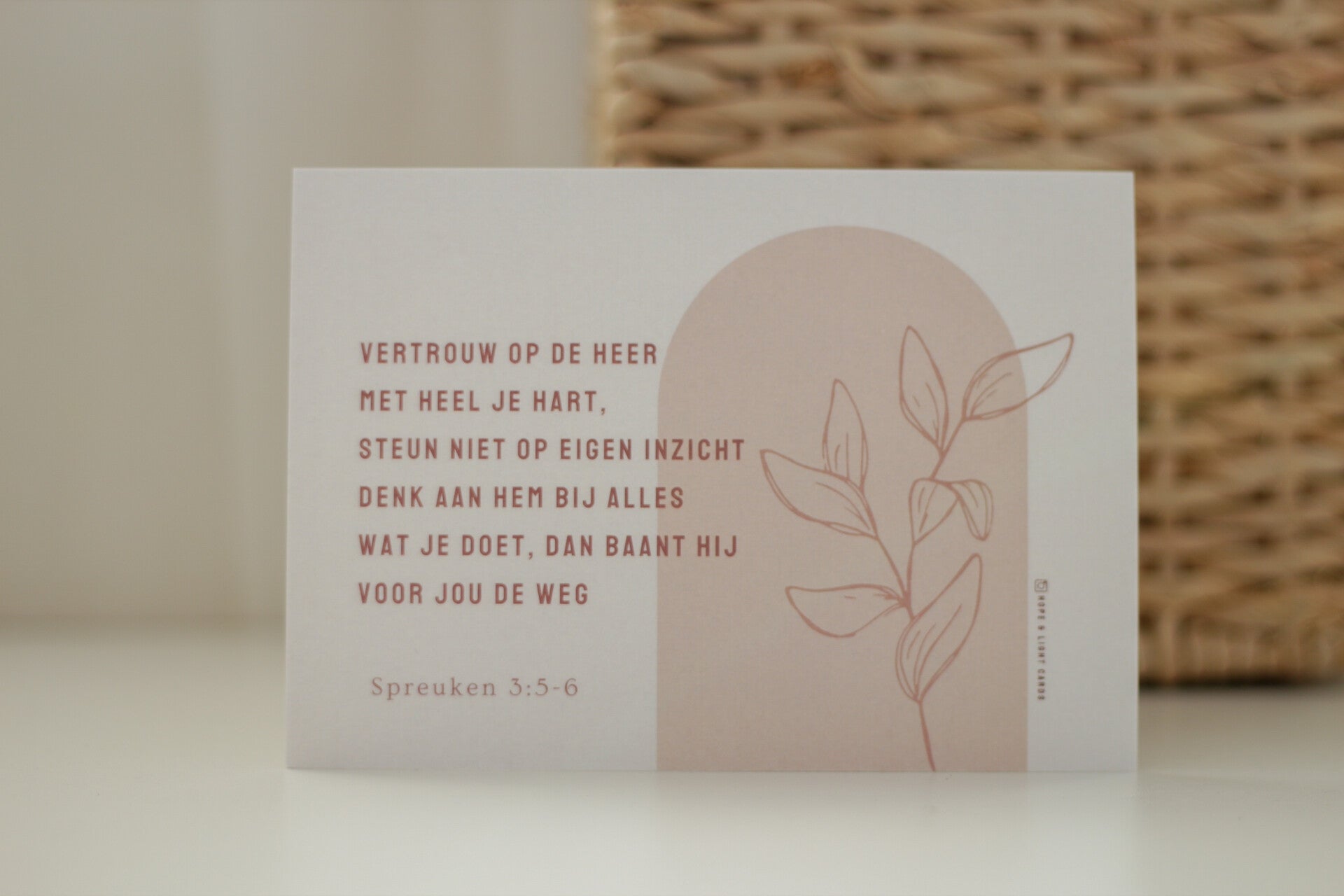 012 – Spreuken 3:5-6