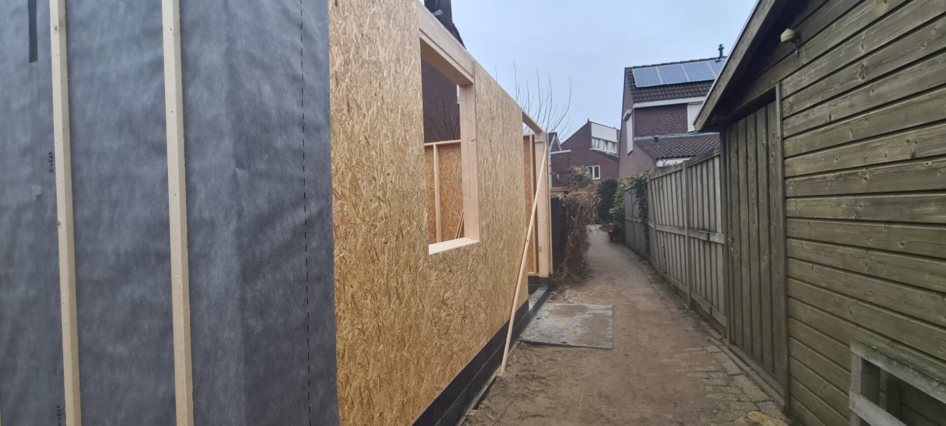 Houtskeletbouw praktijkruimte